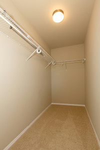 Walk-in Empty Closet