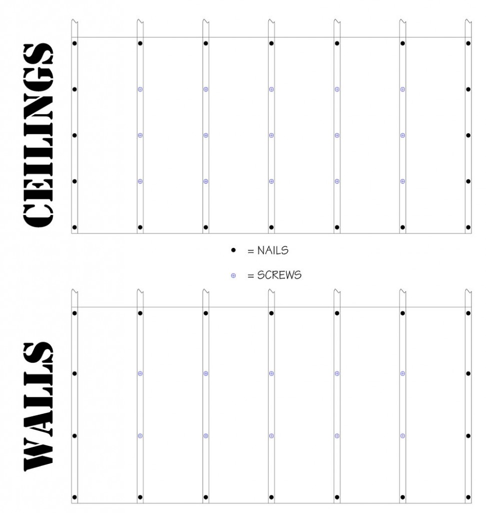 drywall technical drawing