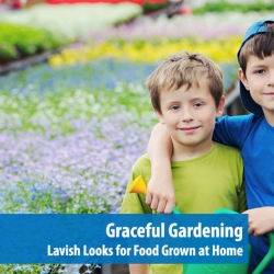 Graceful Gardening: Lavish Looks for Food Grown at Home
